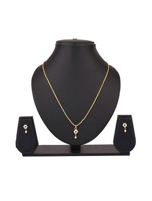 multi colored floral pendant chain necklace earrings set - 17937901 - Standard Image - 5