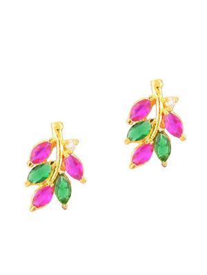 multi colored floral pendant chain necklace earrings set - 17937903 - Standard Image - 3