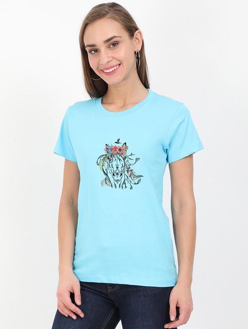 round neck graphic tee - 17937984 - Standard Image - 1