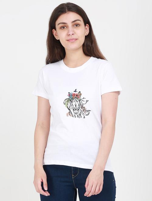 round neck graphic tee - 17937985 - Standard Image - 1