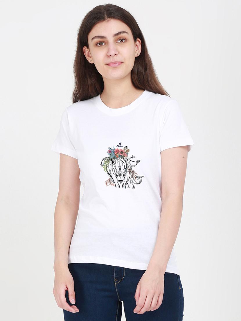 round neck graphic tee - 17937985 - Zoom Image - 1