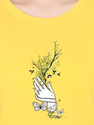 round neck graphic tee - 17938011 - Standard Image - 3