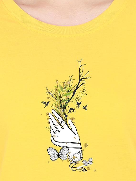 round neck graphic tee - 17938011 - Zoom Image - 3