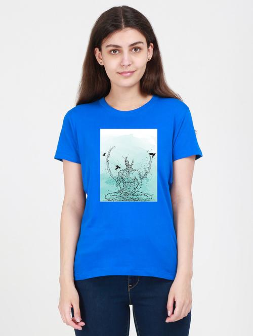 round neck graphic tee - 17938016 - Standard Image - 1
