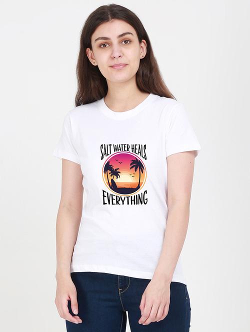 round neck graphic tee - 17938052 - Standard Image - 1