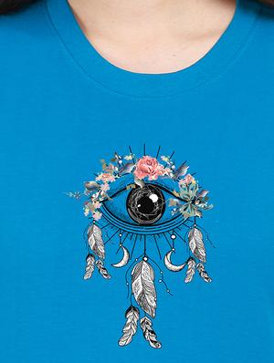 round neck graphic tee - 17938057 - Standard Image - 3