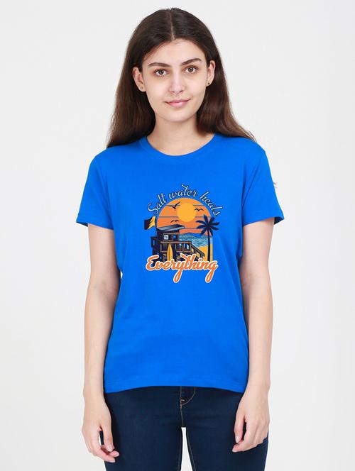 round neck graphic tee - 17938097 - Standard Image - 1