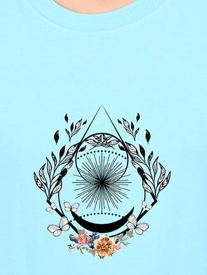 round neck graphic tee - 17938107 - Standard Image - 3