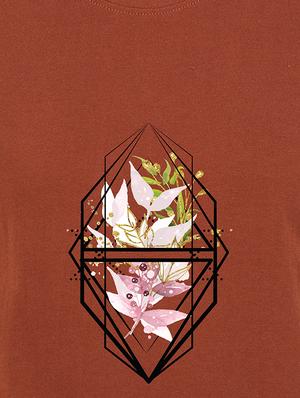 round neck graphic tee - 17938123 - Standard Image - 3