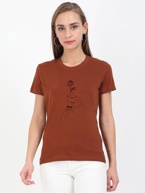 round neck graphic tee - 17938135 - Standard Image - 1