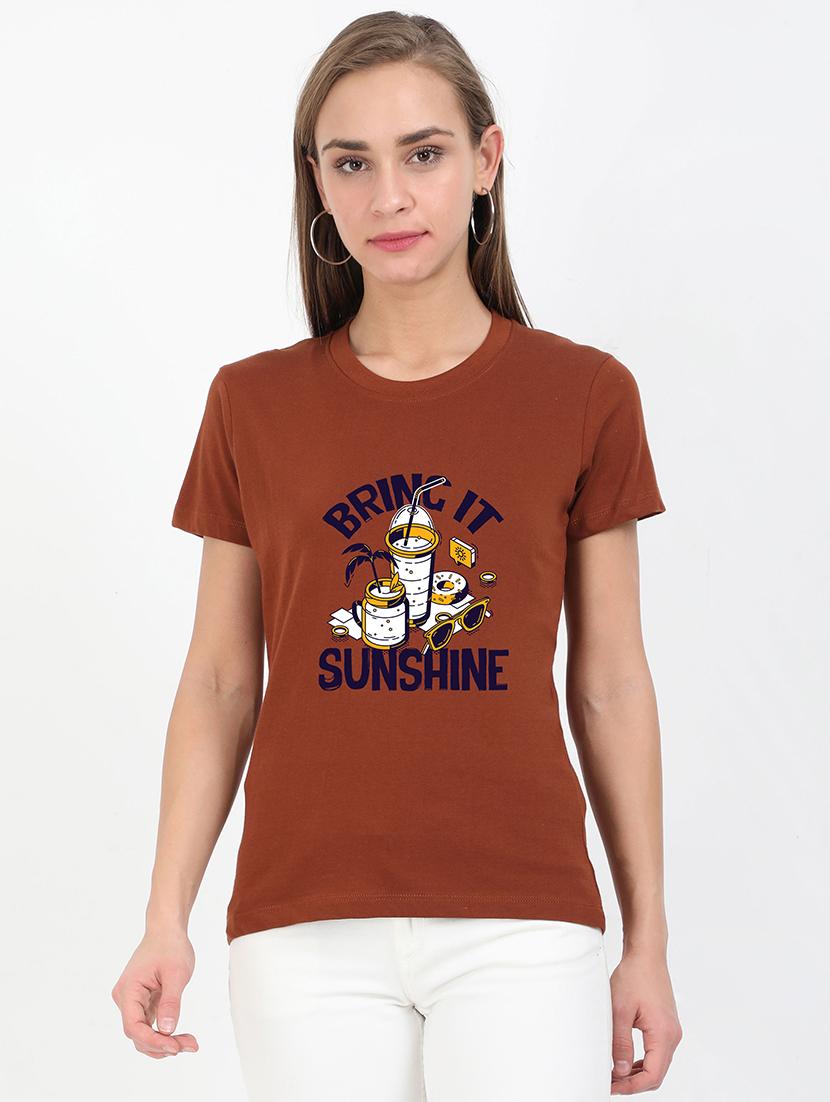 round neck graphic tee - 17938143 - Zoom Image - 1