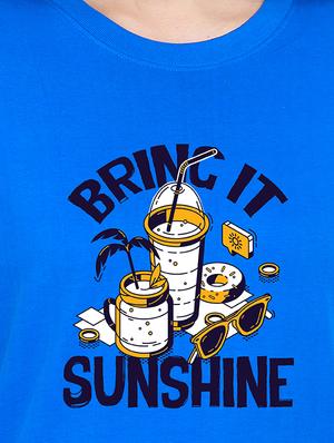 round neck graphic tee - 17938146 - Standard Image - 3