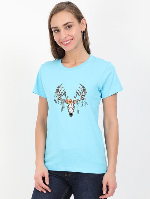 round neck graphic tee - 17938187 - Standard Image - 1