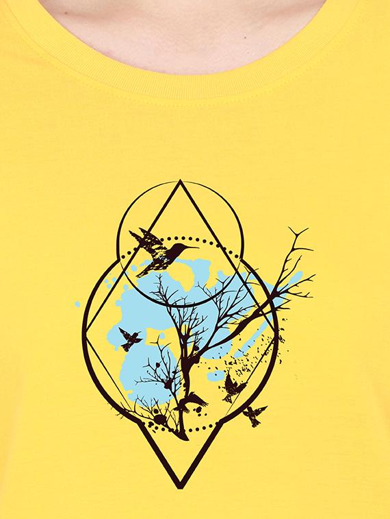 round neck graphic tee - 17938209 - Zoom Image - 3