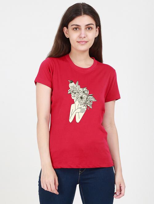 round neck graphic tee - 17938224 - Standard Image - 1