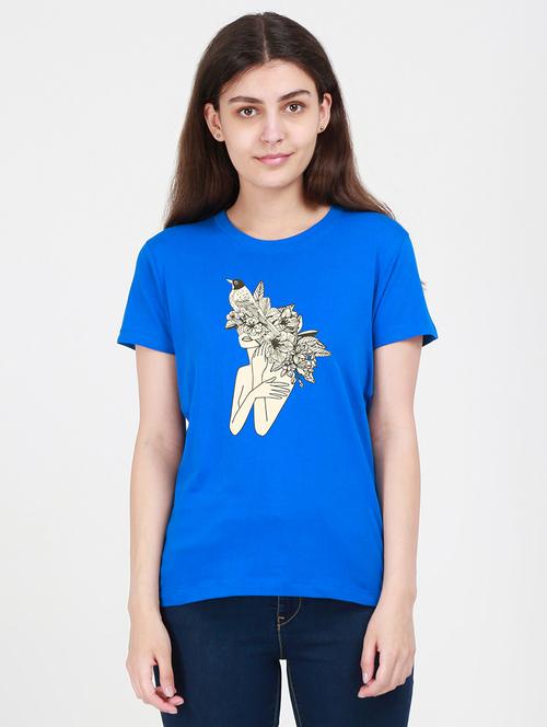 round neck graphic tee - 17938225 - Standard Image - 1