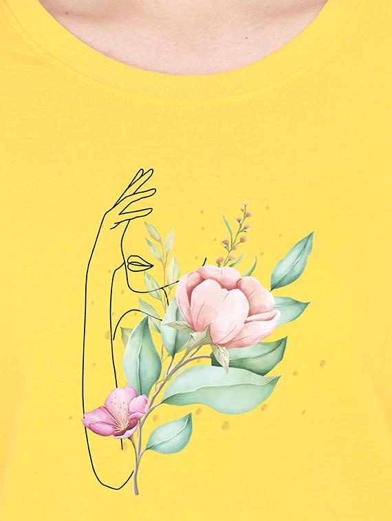 round neck graphic tee - 17938253 - Zoom Image - 3