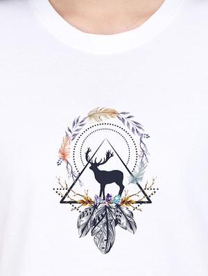 round neck graphic tee - 17938256 - Standard Image - 3