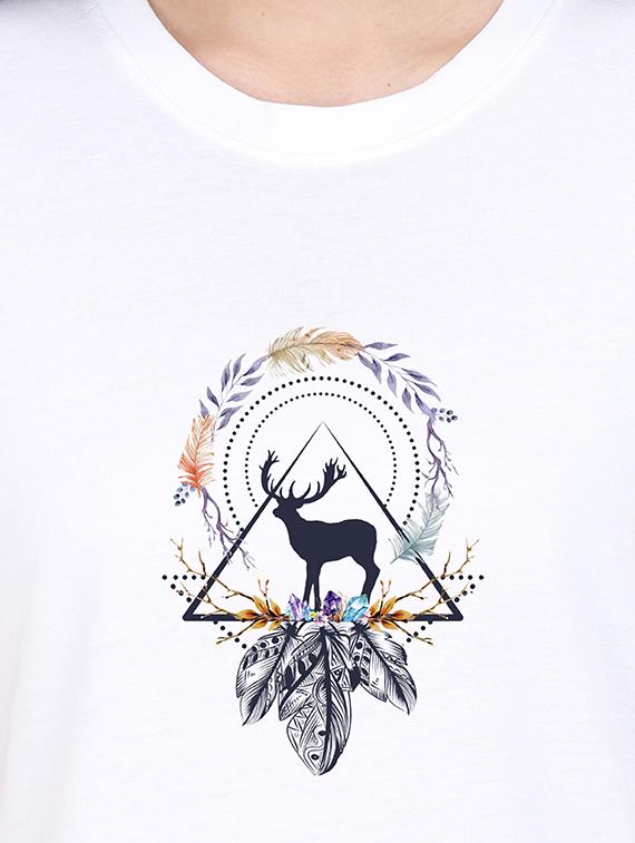 round neck graphic tee - 17938256 - Zoom Image - 3