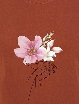 round neck graphic tee - 17938267 - Standard Image - 3