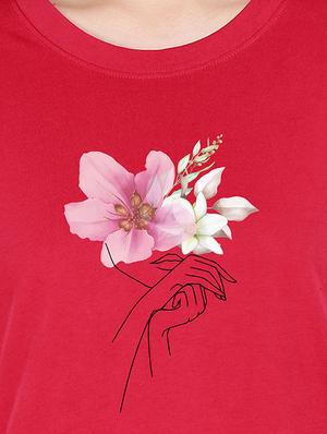 round neck graphic tee - 17938269 - Standard Image - 3
