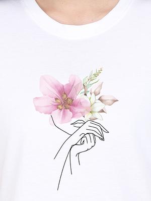 round neck graphic tee - 17938272 - Standard Image - 3