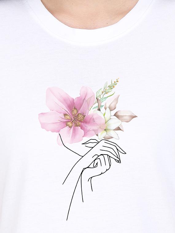 round neck graphic tee - 17938272 - Zoom Image - 3