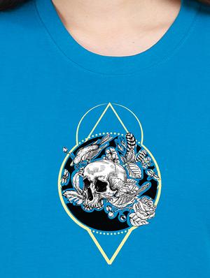 round neck graphic tee - 17938278 - Standard Image - 3