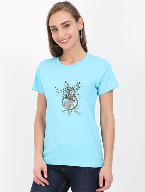 round neck graphic tee - 17938341 - Standard Image - 1