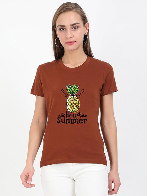 round neck graphic tee - 17938353 - Standard Image - 1