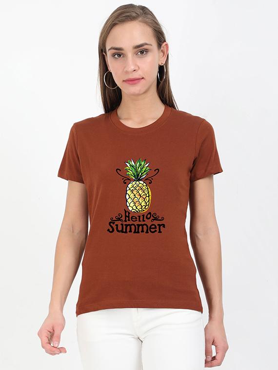 round neck graphic tee - 17938353 - Zoom Image - 1