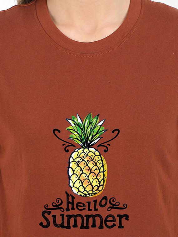 round neck graphic tee - 17938353 - Zoom Image - 3