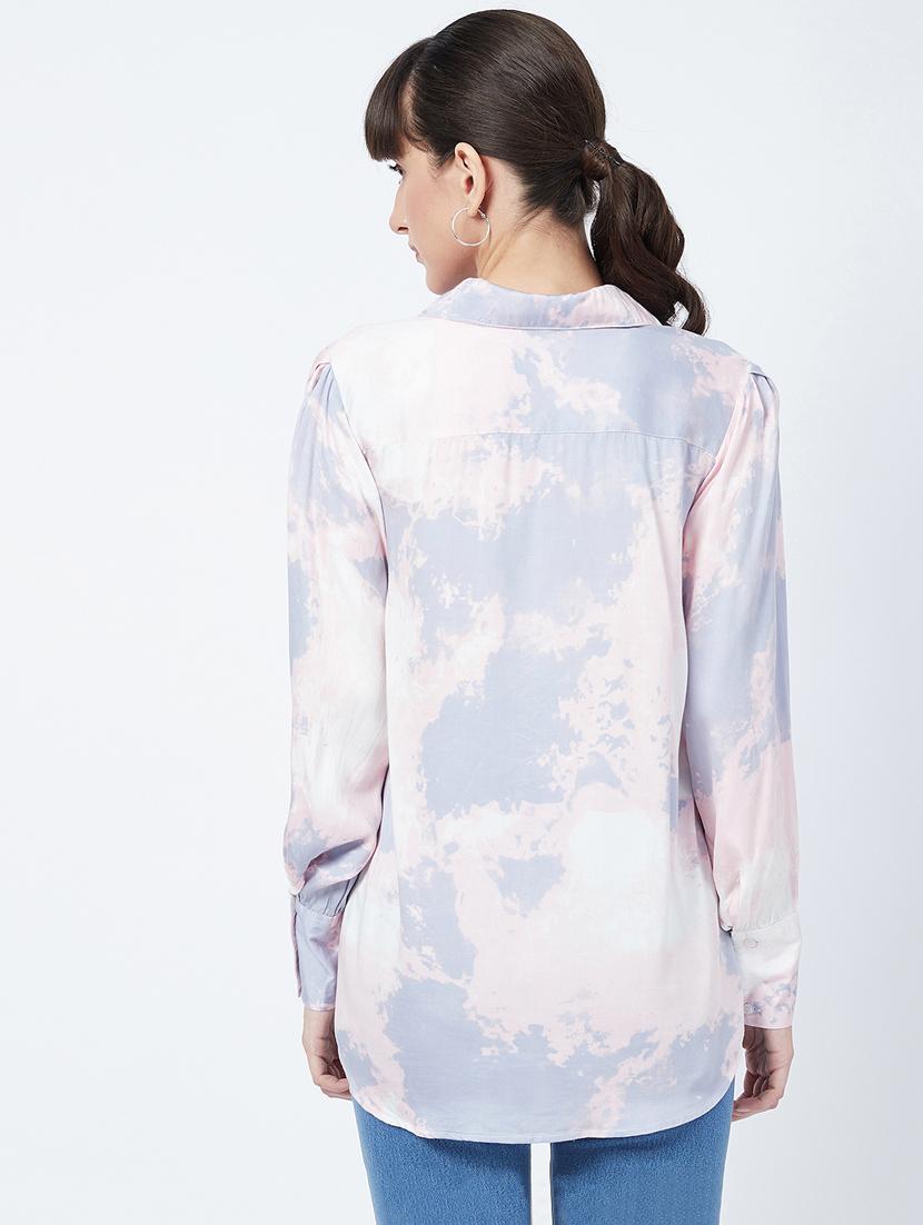 bishop sleeved printed shirt - 17947766 - Zoom Image - 3