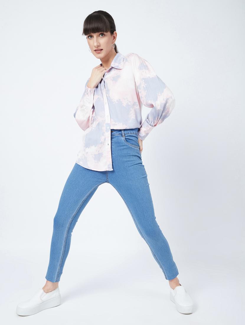 bishop sleeved printed shirt - 17947766 - Zoom Image - 4
