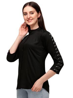 solid peplum top - 17947871 - Standard Image - 2