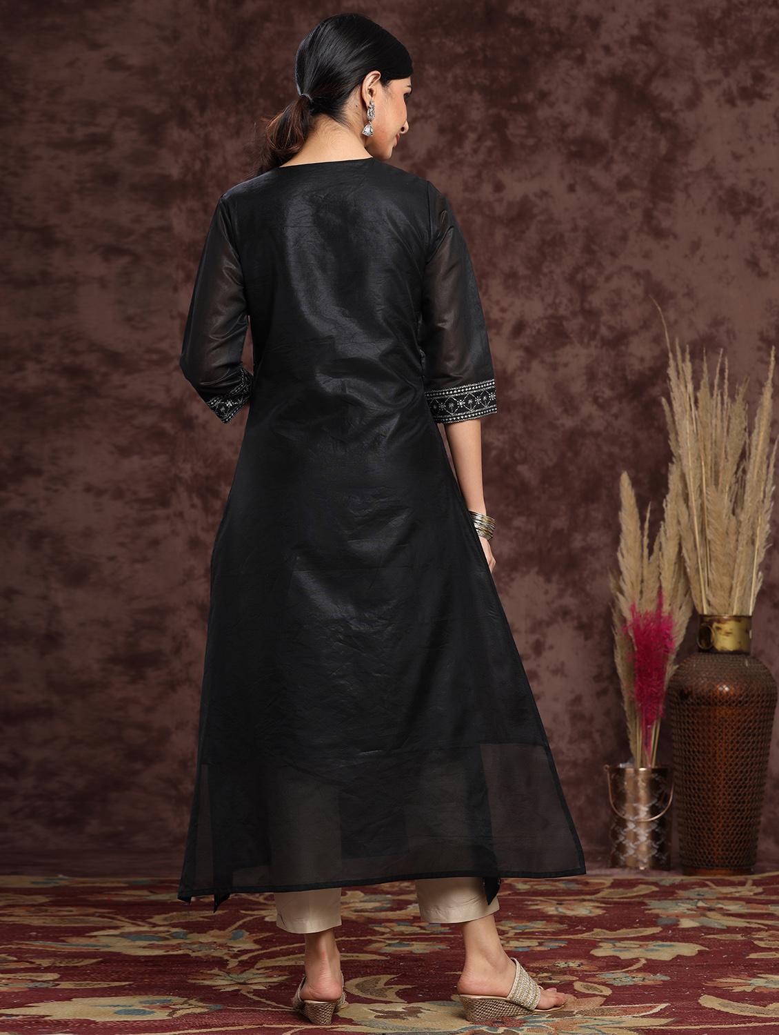 printed a-line kurta - 17948118 - Zoom Image - 3