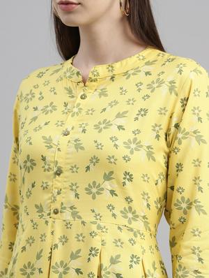 floral a-line kurta - 17948142 - Standard Image - 5