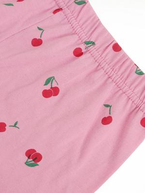 round neck printed nightwear pajama set - 17948358 - Standard Image - 5