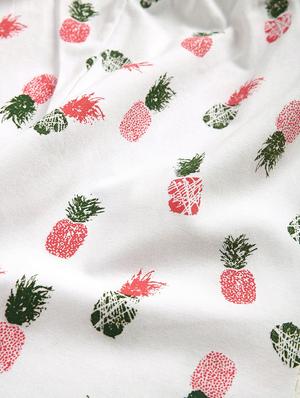 round neck printed nightwear pajama set - 17948363 - Standard Image - 6