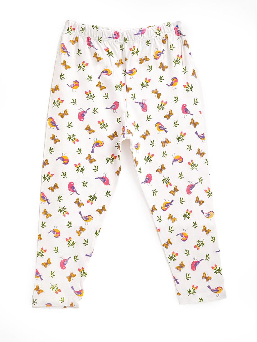 round neck printed nightwear pajama set - 17948373 - Zoom Image - 2