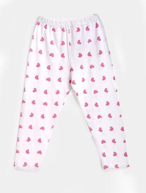round neck printed nightwear pajama set - 17948381 - Standard Image - 3
