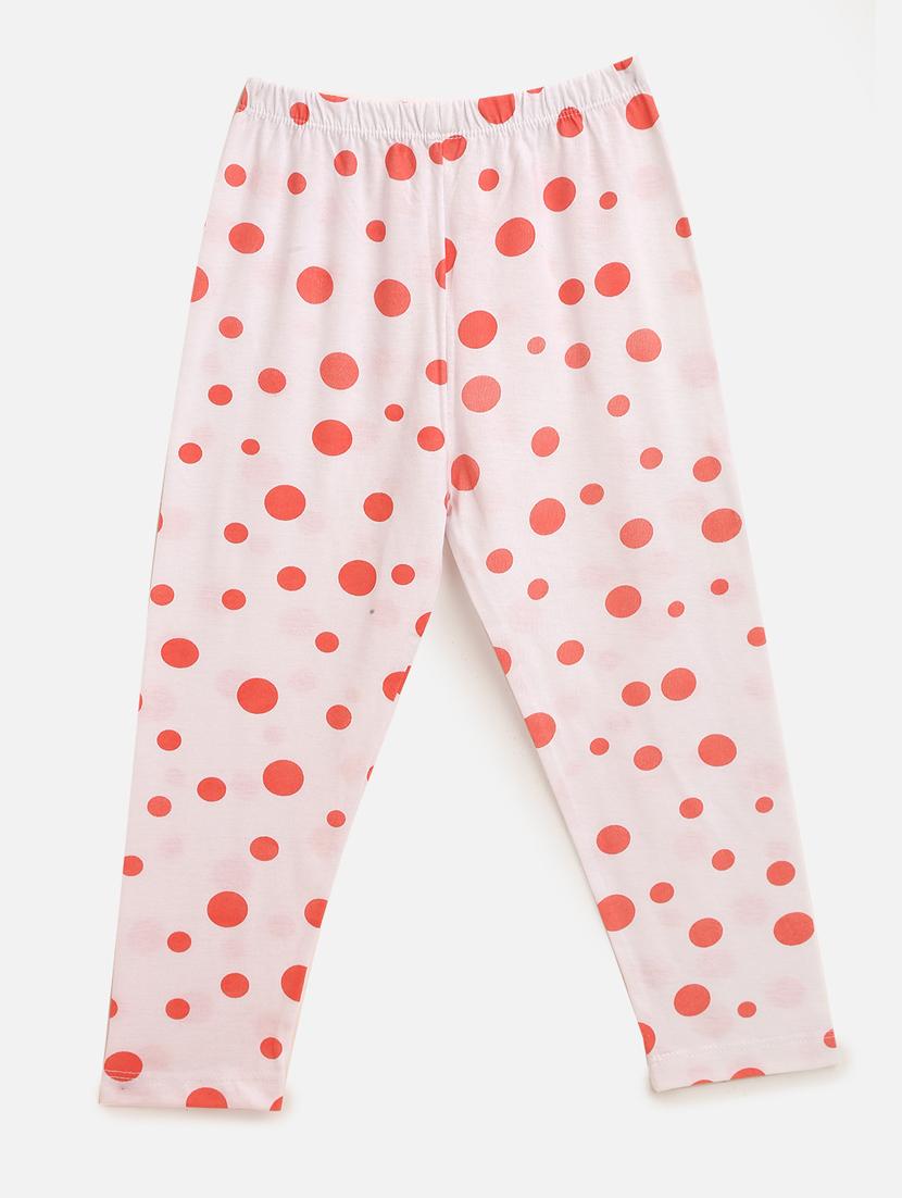 round neck printed nightwear pajama set - 17948388 - Zoom Image - 2
