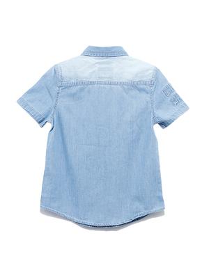 blue printed shirt - 17951043 - Standard Image - 2