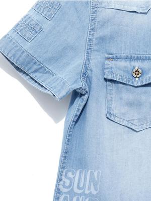 blue printed shirt - 17951043 - Standard Image - 3