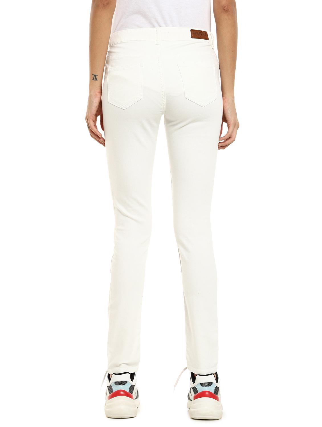 mid rise plain jeans - 17951484 - Zoom Image - 3