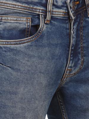 blue heavy washed denim jeans - 17951636 - Standard Image - 5