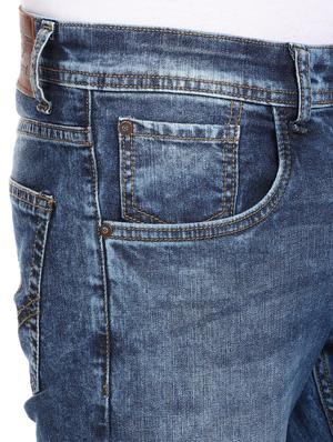 blue heavy washed denim jeans - 17951658 - Standard Image - 5