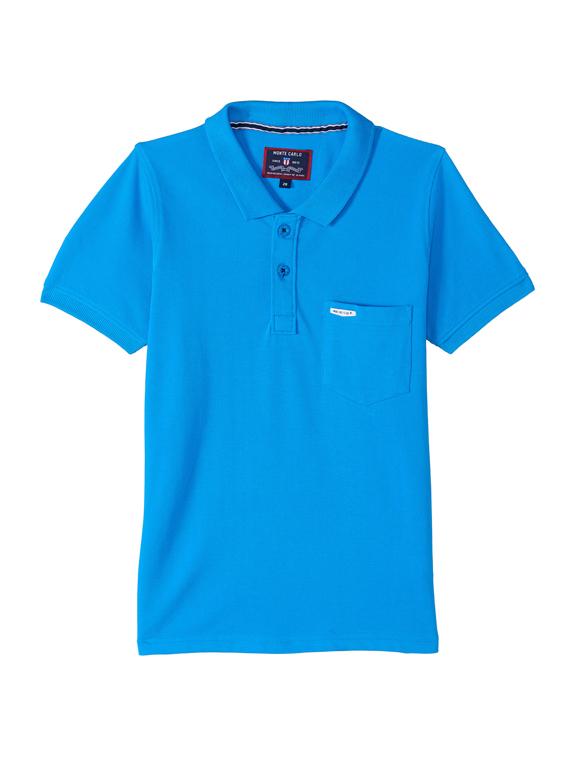 polo neck solid t-shirt - 17952230 - Zoom Image - 1