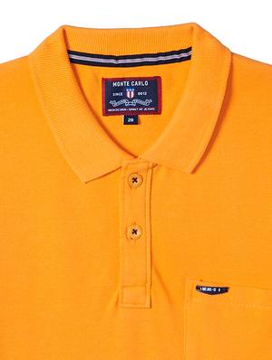 polo neck solid t-shirt - 17952242 - Standard Image - 3