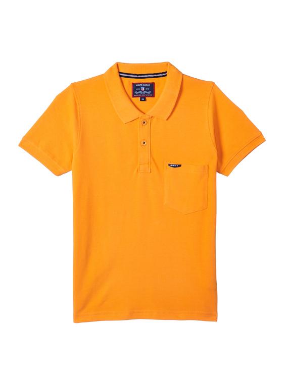 polo neck solid t-shirt - 17952242 - Zoom Image - 1